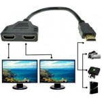 2 Input 1 Output HDMI 2-in 1-out HDMI 1.4 Auto Switcher Splitter Cable 