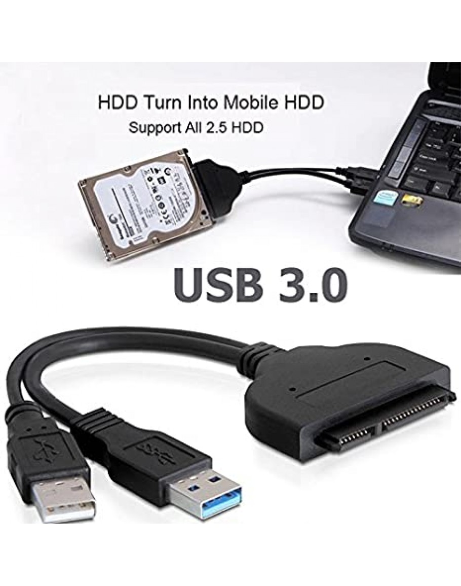 USB 3.0 to SATA 22P 2.5″ Disk Driver Adapter with USB Cable Price in India,Delhi,Noida,Banglore,Chennai,Kerala,Goa,Mumbai,Aizawal