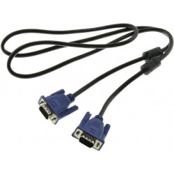 VGA Cable 1.5M for Monitor, Desktop, Laptop, Projector, LEDs, LCDs