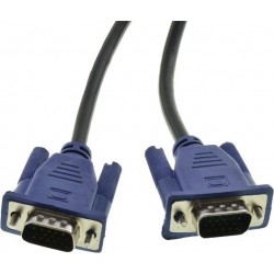 VGA Cable 3M for Monitor, Desktop, Laptop, Projector, LEDs, LCDs