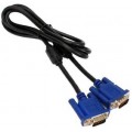 VGA1.5M 1.5 m VGA Cable  (Compatible with Computer, Black, One Cable)