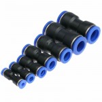 5pcs 8mm Pneumatic Quick Fitting T Tee Connector One Touch Push in Fitting  Hose Tube 