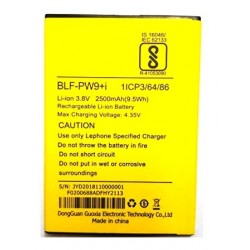100% New Battery for Lephone W9 BLF-PW9+i 2500mAh