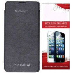  For Microsoft Lumia 640 XL (5.7 Inch) With Screen Guard Accessory Combo  Assorted Color 