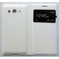 For Samsung Galaxy Grand 2 G7102- S-View Flip Cover - White