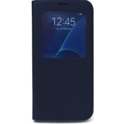 Samsung Galaxy S7  Case S-View Flip Cover - Black