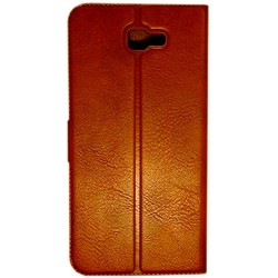 For Samsung Galaxy J5 Prime Vintage Retro Leather Wallet Diary Stand Flip Cover Case (Brown) 