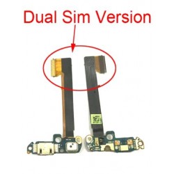 For HTC One M7 (Dual Sim Version) Charging USB Port / Mic Flex Board Connector