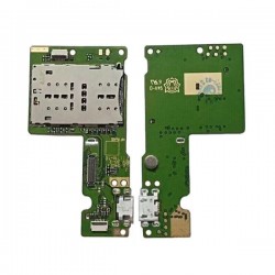 For Lenovo Tab M10 HD TB-X505 SIM Flex Reader USB Charging Charger Port Mic PCB  Board 