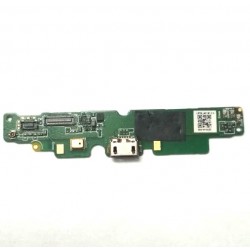 For Micromax Canvas Knight 2 E471 Micro USB Charging Port Mic Antenna Flex Board