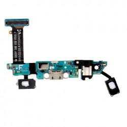 Charging USB Mic Audio Jack Port Flex Strip Board Connector Compatible For Samsung Galaxy S6 G920F 