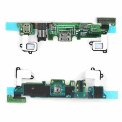 For Samsung Galaxy A8 Charging USB Port Mic Earphone  Jack-Home Key Touch Sensor Flex