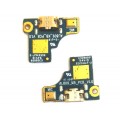 Micro USB Charging Port PCB Board Mic Flex Cable Connector Compatible for Lava X10