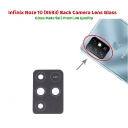 For Infinix Note 10 X693 Back Camera Lens Glass Replacement (Real Glass NOT Plastic)