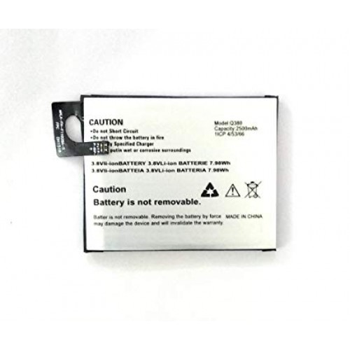 Battery For Micromax Canvas Spark Q380 Battery 2500mAh Replacement Battery