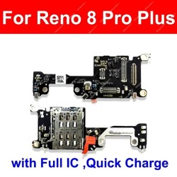 For OPPO Reno8 Pro / 8 Pro Plus 5G SIM Card Tray Connector Board  SIM + Mic Microphone Flex