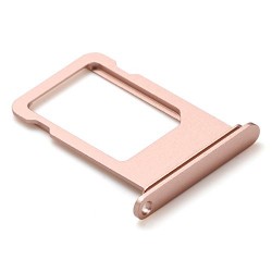 For Apple iPhone 7 / 7G  Sim Card Slot Outer Sim Tray Holder Part - Gold