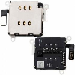 For iPhone 11 Dual Sim Tray Reader Connector Device Holder Card Slot Repair Flex Cable