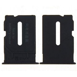 For Oneplus 1 One A1001 Dual Nano Sim Card Tray Slot Holder (Black) 
