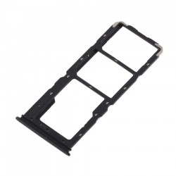 For Vivo Y91c Dual Sim Card Tray Slot Holder (Black) 