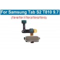 For Samsung Galaxy Tab S2 9.7 T810 T815 Fingerprint Sensor Home Button Scanner Connector Flex Cable 