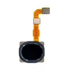 For SamSung Galaxy A20s SM-A207F Touch Fingerprint Sensor Home Key Back Menu Button Flex Cable (Black)