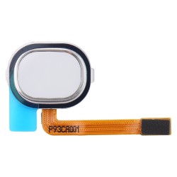 For SamSung Galaxy A40 A405F SM-A405F Touch Fingerprint Sensor Home Key Back Menu Button Flex Cable (White)