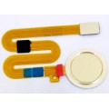 For Tenor G 10.or G Touch Fingerprint Sensor Scanner Home Key Menu Button Flex Cable - Golden