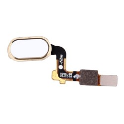 For Oppo A59 F1s Home Navigation Fingerprint Key Touch ID Sensor Flex Cable Gold