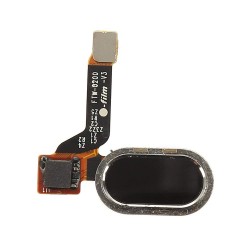 Touch Fingerprint Sensor Home Key Back Menu Button Flex Cable For Oneplus 3 1+3 : Black 