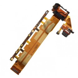 For Sony Xperia Z3+ Z3 Plus  Main Power on off Volume Flex Cable With USB Charging Dock Port