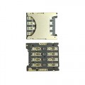 Sim Card Tray Pin Reader Holder Connector Socket Slot for Motorola Moto g4 Plus {Pack of 1}