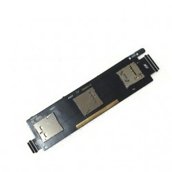 For Asus Zenfone 6 A600CG Dual Sim Card Reader SD Memory Slot Tray Holder Flex