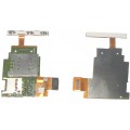 For Sony Xperia J ST26 / ST26i SIM /Micro Sd Memory Card Reader Slot Flex Cable 