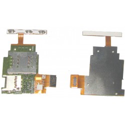 For Sony Xperia J ST26 / ST26i SIM /Micro Sd Memory Card Reader Slot Flex Cable 