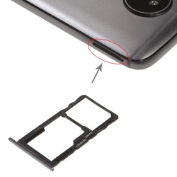 For Motorola Moto G5s  SIM Card Tray Holder SD Card : Black