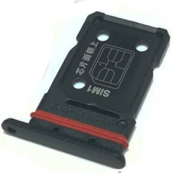 For Oneplus 10R Sim Card Tray Holder Slot Adaptor : Black