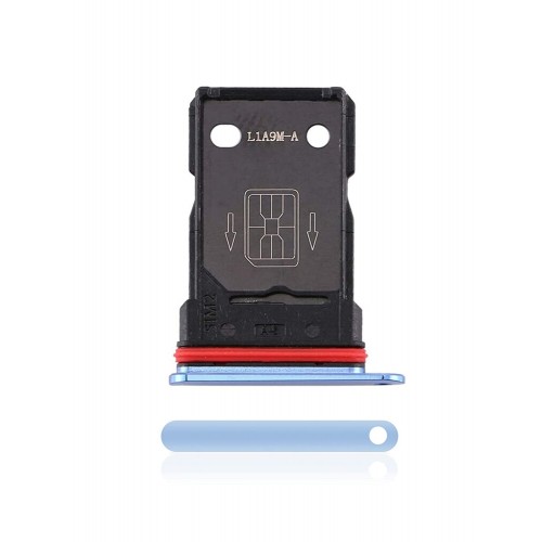 For Oneplus 7T/1+7T Sim Card Tray Holder Sim Tray : Blue 