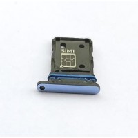 For Vivo V23 Pro Dual Sim Card Tray Slot Holder Adapter : Black