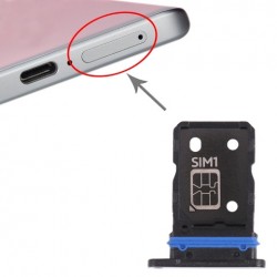 For Vivo X70 Pro Sim Card Tray Slot Holder Adapter Silver
