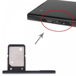 For Sony Xperia XA1 Ultra / Xperia XA1 Sim Card Tray Holder Sim Tray Slot (Black)