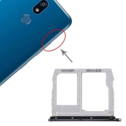 For LG K40 K12 Plus Sim Card + Micro SD TF Tray Card Holder Slot Blue