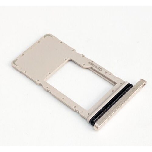 For Samsung Galaxy Tab A7 10.4” SM-T500 Sim Card Tray & Micro SD Holder Slot Adapter Silver