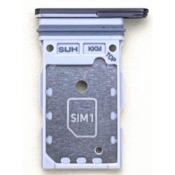For Samsung Galaxy S22 Ultra 5G SM-S908B SIM Card Tray + SIM Card Tray (Black)