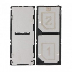 For Sony Xperia C3 Dual D2502 Sim Card Tray Holder Slot Adaptor : Black