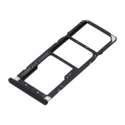 For Tecno Techno In3 IN 3  Sim Card Tray Holder Slot  Replacement : Black 