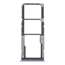 For Mi Poco M4 5G : Blue Sim Card Tray Sim Holder Sim Slot : Blue