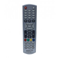 100% New For Dish TV Silver Remote Control Digital D2H Set Top Box  