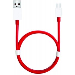 For Oneplus 5T Dash Type C USB Charging & Data Sync Cable-Red-100CM