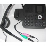 For PC Headset to RJ9/RJ10 Adapter-Dual 3.5mm,Not RJ11